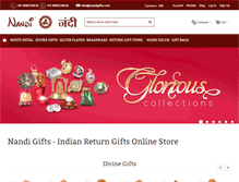 Tablet Screenshot of nandigifts.com